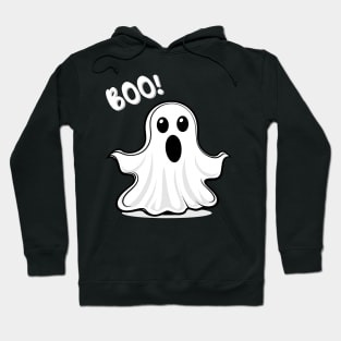 Halloween Trick Or Treat Boo Cute Scary Ghost Hoodie